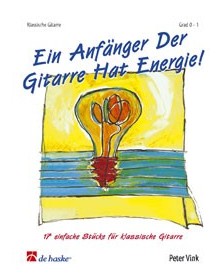 Ein Anfänger Der Gitarre Hat Energie