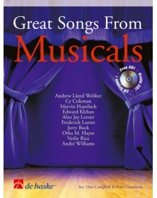 Great Songs From Musicals - Recueil pour Cor + Audios - De Haske