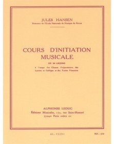 Cours Dinitiation Musicale...