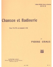 Chanson et badinerie pour...