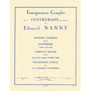 Edouard NANNY : Méthode Complète De Contrebasse Volume 1