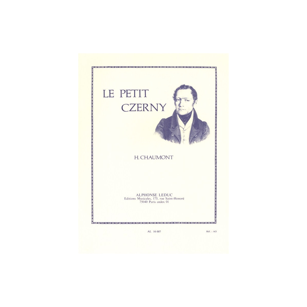 Le Petit Czerny - Piano - Hélène Chaumont - Alphonse Leduc