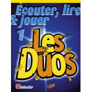 Écouter, Lire & Jouer 1 - Les Duos - Trombone clé de Fa