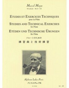 Marcel Moyse : Études et Exercices Techniques pour la Flûte