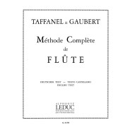 Méthode Complète de Flûte Vol. 1 + Vol. 2 - Taffanel Gaubert