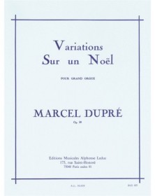 Variations Sur Noel Op.20