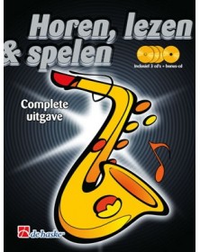 Horen, Lezen & Spelen Complete Uitgave altsaxofoon
