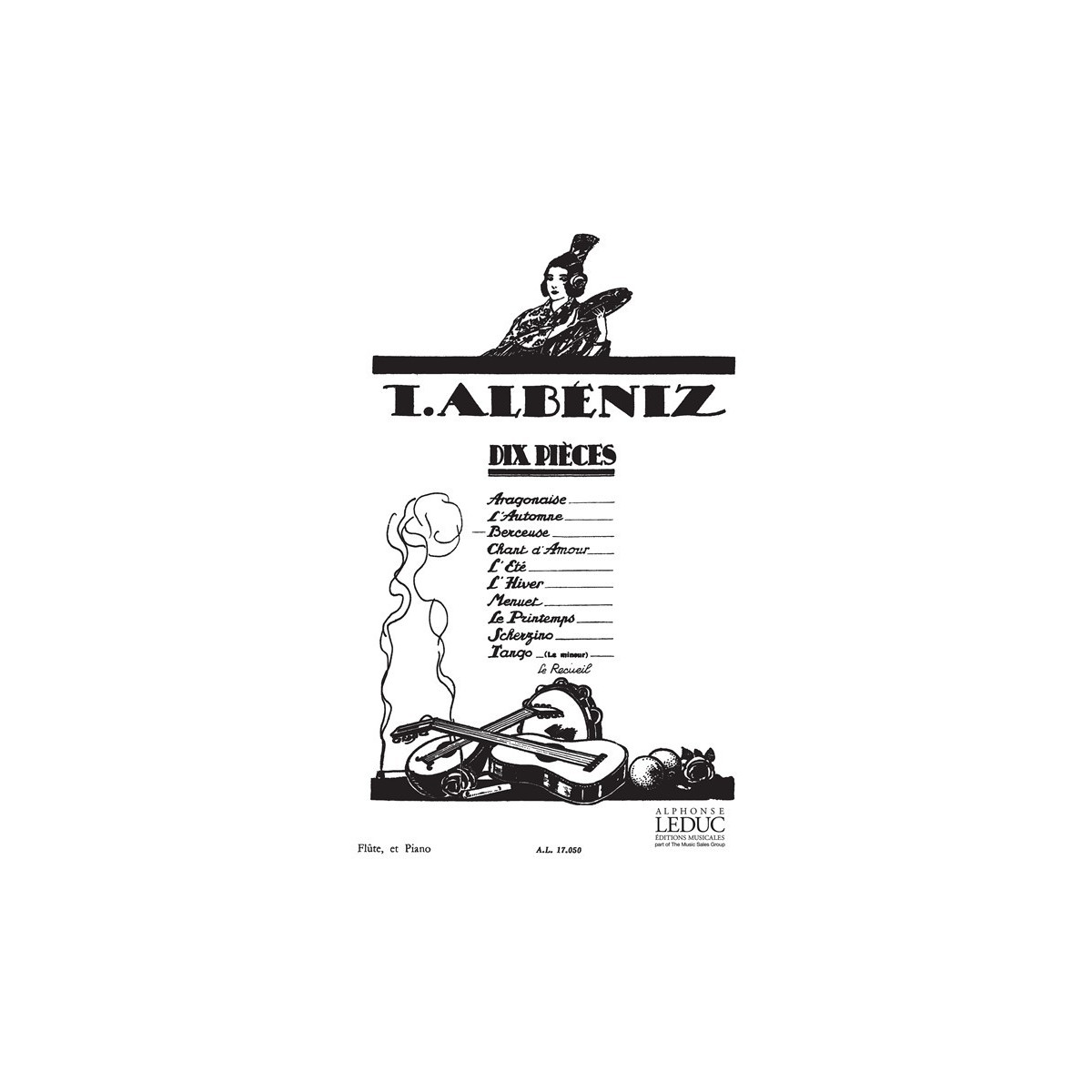 Isaac Albéniz : Berceuse pour Flûte Traversière et Piano