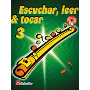 Escuchar, Leer & Tocar 3 flauta travesera