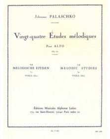 24 Etudes Melodique Opus 77