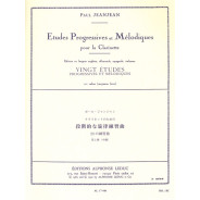 Paul Jeanjean - 20 Etudes Progressives et Mélodiques Volume 2