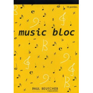Bloc-Notes - 16 portées