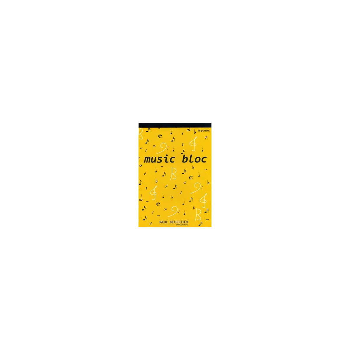 Bloc-Notes - 16 portées