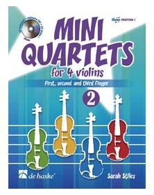 Mini Quartets 2 for 4 violins