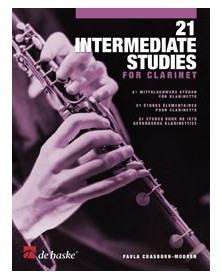 21 Intermediate Studies for Clarinet
