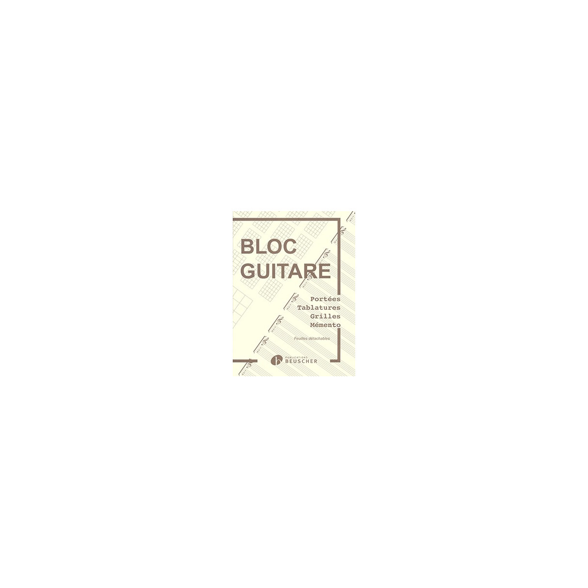 Bloc Guitare - Tablatures Grilles et Chord Boxes