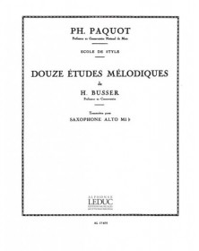 12 Etudes Melodiques