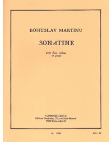 Sonatine For Two Violins...