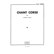 Henri Tomasi : Chant Corse - Clarinette sib et Piano - Alphonse Leduc