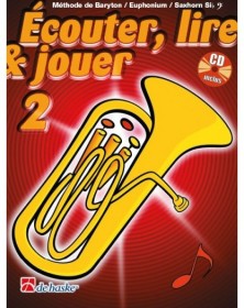 Écouter, Lire & Jouer 2 Baryton/Euph/Saxhorn Bb BC