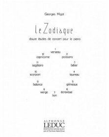 Le Zodiaque, 12 Etudes de...