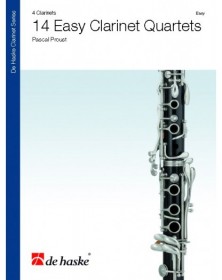 14 Easy Clarinet Quartets