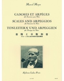 Gammes et Arpèges en 480 exercices - Marcel Moyse - Flute - Alphonse Leduc