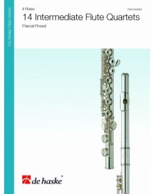 14 Intermediate Flute Quartets