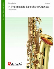 14 Intermediate Saxophone Quartets