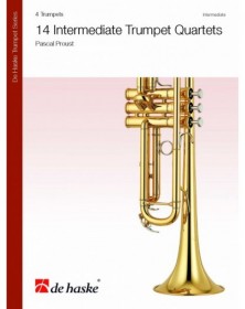 14 Intermediate Trumpet Quartets