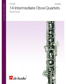 14 Intermediate Oboe Quartets