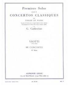 1er solo du Concerto n° 19 - Violon et Piano - Viotti