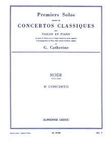 Premiers Solos Concertos...