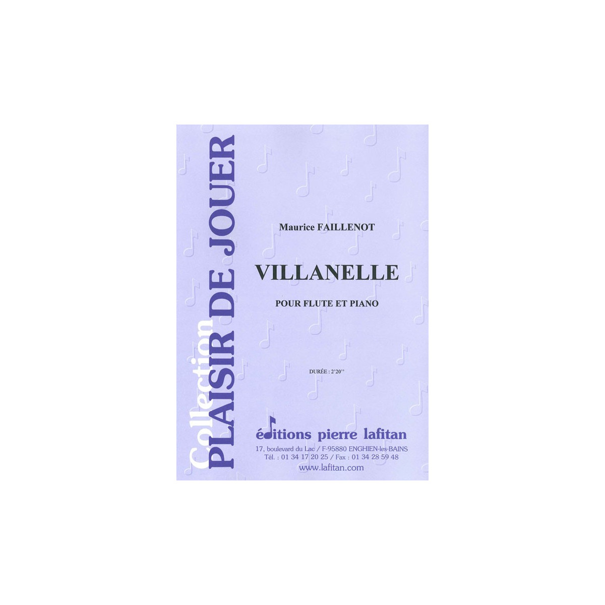 Maurice Faillenot : Villanelle