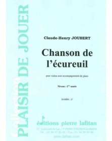 Chanson de L'Ecureuil - Violon et Piano - Claude-Henry  Joubert - Lafitan