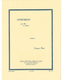 Concerto pour Flute - Jacques Ibert - Editions Alphonse Leduc