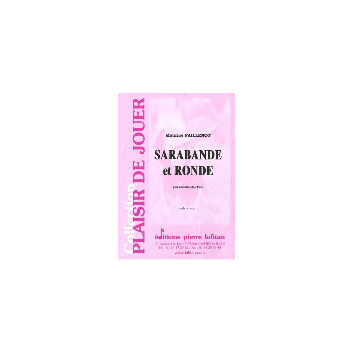Maurice Faillenot : Sarabande et Rondo