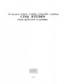 Laszlo Lajtha: 5 Etudes Op.20