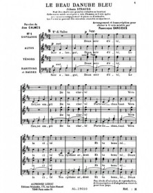 Le Beau Danube Bleu Op. 134...