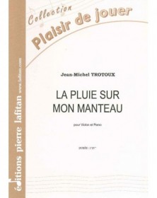 Jean-Michel Trotoux : La Pluie sur Mon Manteau