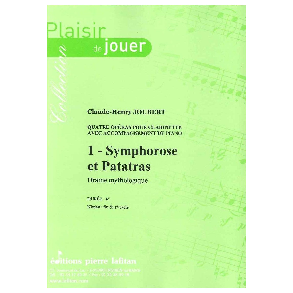 Claude-Henry Joubert : Symphorose et Patatras