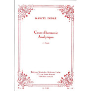 Cours D'Harmonie Analytique 1ere Annee