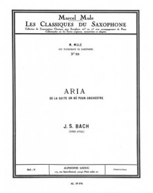Aria From Suite in D BWV 1068