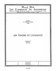 Air tendre et Courante