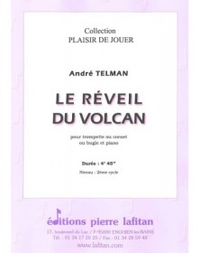 Le Réveil du Volcan - Trompette et Piano - André Telman - Lafitan