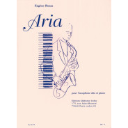 Eugène Bozza : Aria Pour Saxophone Alto