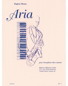 Eugène Bozza : Aria Pour Saxophone Alto