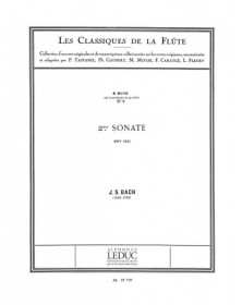 Sonata No.2, BWV1031 in E flat major