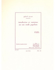 Introduction et Variations...