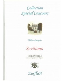 Sevillana - Violoncelle et Piano - Hélène Rasquier - Editions Zurfluh
